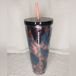 Starbucks Tumbler Blue Fern